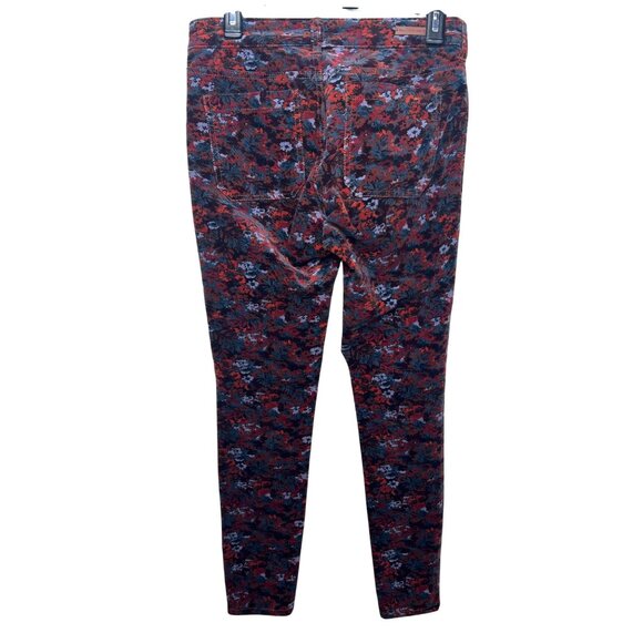 Pilcro & The Letterpress High-Rise Skinny Jeans Floral Print Size 27 - Picture 3 of 16
